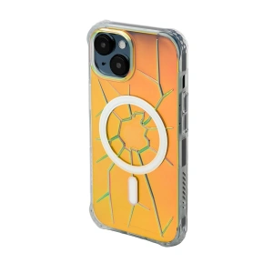 Kup Case Kingxbar PQY Crack Series MagSafe Apple iPhone 15 holografisch - KGX671 - {ean13} - Sklep Home Screen