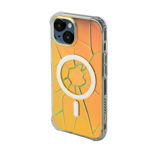 Kup Etui Kingxbar PQY Crack Series MagSafe Apple iPhone 15 holografikus - KGX671 - {ean13} - Sklep Home Screen