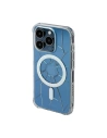 Etui Kingxbar PQY Crack Series MagSafe Apple iPhone 15 Pro Max průhledné