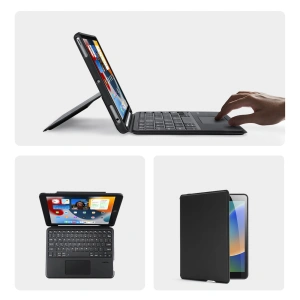 Kup Apple Dux Ducis DK keyboard case iPad 10.2 (generația 7, 8 și 9)/iPad Air 10.5 (generația 3)/iPad Pro 10.5 (generația 2) negru - DDS1876 - {ean13} - Sklep Home Screen