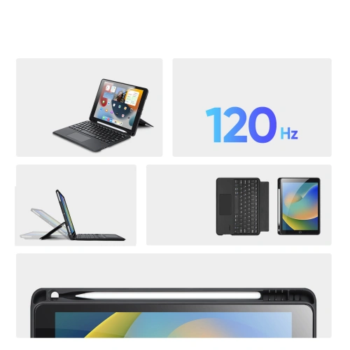 Kup Etui z klawiaturą Dux Ducis DK Apple iPad 10.2 (7., 8. i 9 generacji)/iPad Air 10.5 (3. generacji) /iPad Pro 10.5 (2. generacji) czarne - DDS1876 - {ean13} - Sklep Home Screen