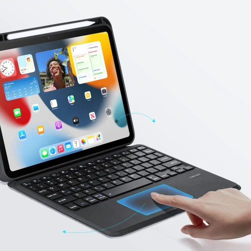 Buy Dux Ducis DK keyboard case for Apple iPad 10.9 (10th generation) black - DDS1877 - {ean13} - Home Screen Store Europe