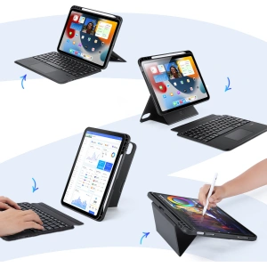 Kup Apple Dux Ducis DK tastatură caz iPad 10.9 (a 10-a generație) negru - DDS1877 - {ean13} - Sklep Home Screen