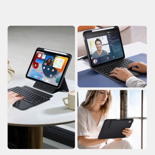 Buy Dux Ducis DK keyboard case for Apple iPad 10.9 (10th generation) black - DDS1877 - {ean13} - Home Screen Store Europe