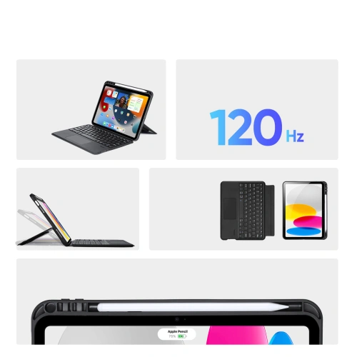 Buy Dux Ducis DK keyboard case for Apple iPad 10.9 (10th generation) black - DDS1877 - {ean13} - Home Screen Store Europe