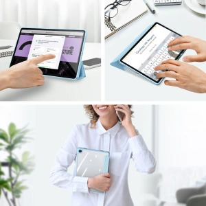 Etui Dux Ducis Toby Samsung Galaxy Tab A9+ Plus modré