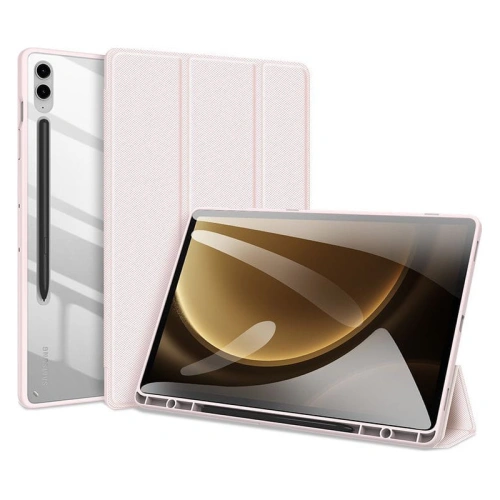 Kup Samsung Husă Dux Ducis Toby Galaxy Tab S9 FE+ Plus roz - DDS1880 - {ean13} - Sklep Home Screen