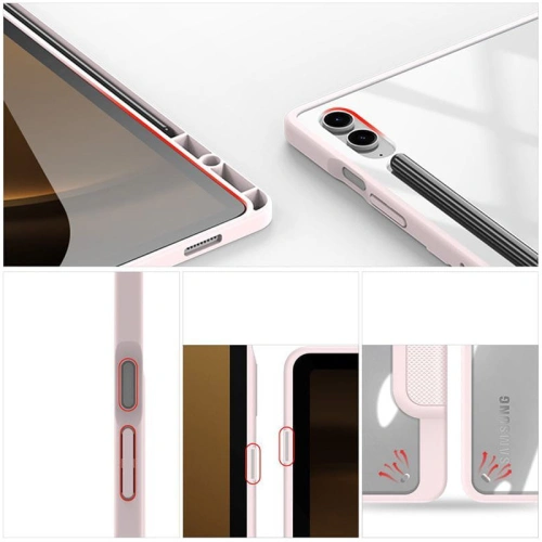 Kup Case Dux Ducis Toby Samsung Galaxy Tab S9 FE+ Plus rosa - DDS1880 - {ean13} - Sklep Home Screen