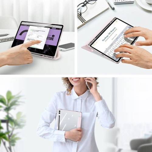 Kup Case Dux Ducis Toby Samsung Galaxy Tab S9 FE+ Plus rosa - DDS1880 - {ean13} - Sklep Home Screen