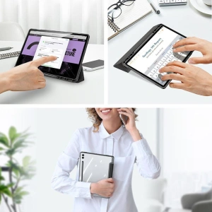 Kup Etui Dux Ducis Toby Samsung Galaxy Tab S9 FE+ Plus czarne - DDS1882 - {ean13} - Sklep Home Screen