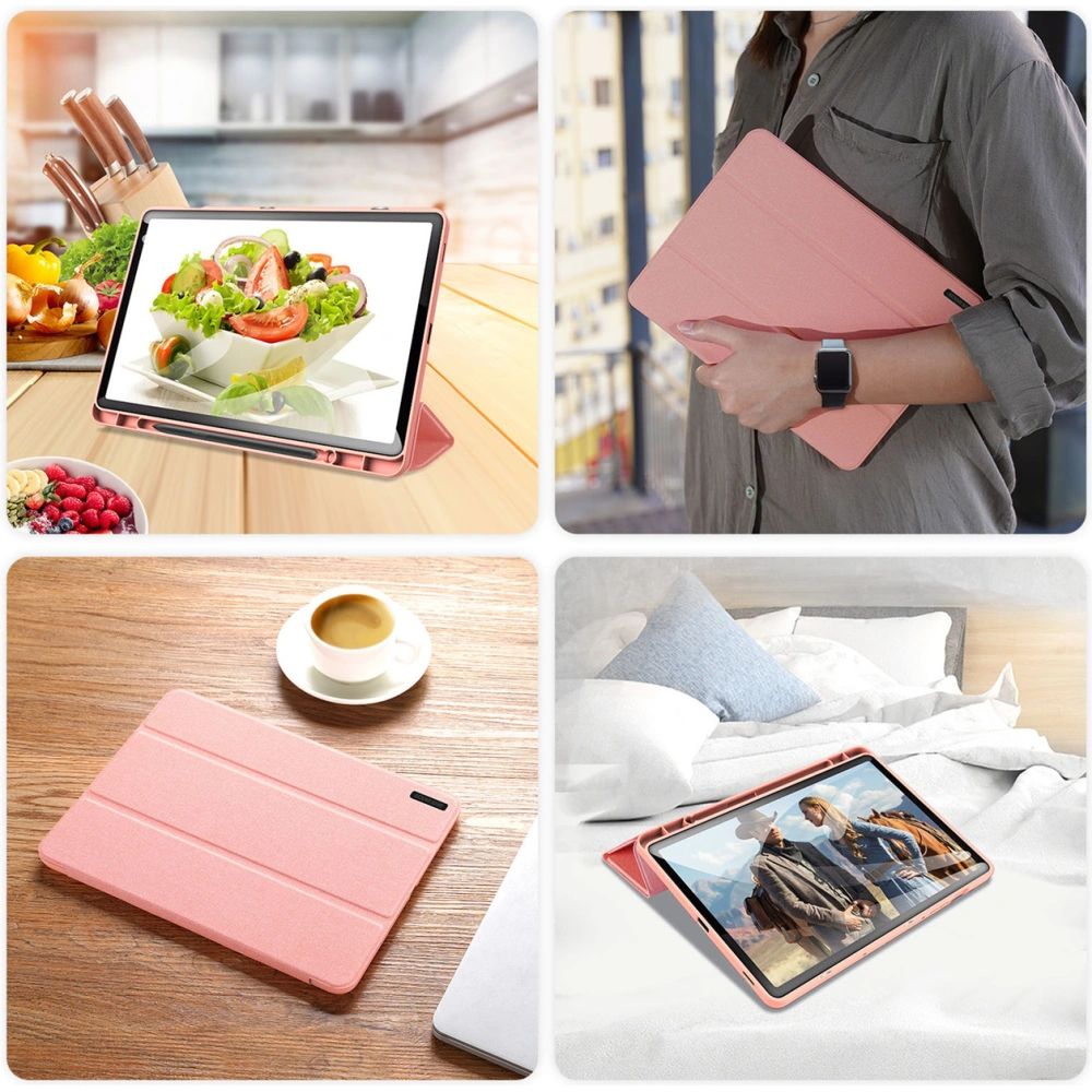 Etui Dux Ducis Domo Samsung Galaxy Tab S9 FE+ Plus różowe