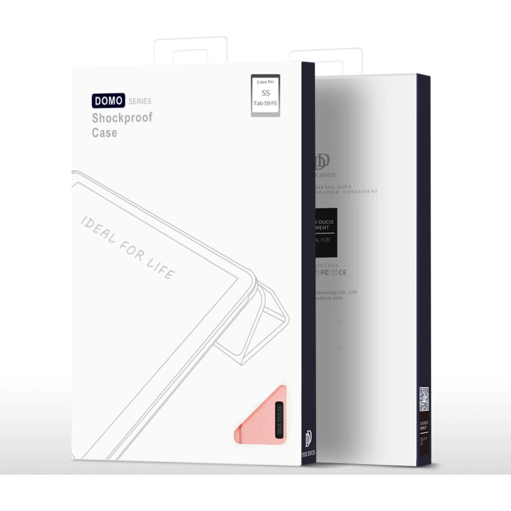 Etui Dux Ducis Domo Samsung Galaxy Tab S9 FE+ Plus różowe