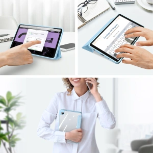 Etui Dux Ducis Toby Samsung Galaxy Tab A9 modré