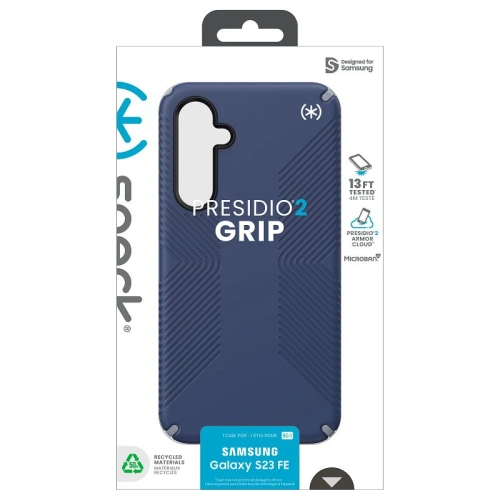Kup Etui Speck Presidio2 Grip Samsung Galaxy S23 FE (Coastal Blue/Black/White) - SPK584 - {ean13} - Sklep Home Screen