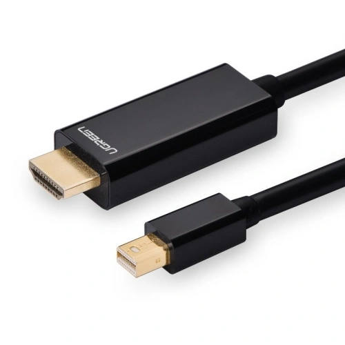 Kup Mini DisplayPort - HDMI UGREEN 4K Kabel 1.5m (schwarz) - UGR129BLK - {ean13} - Sklep Home Screen