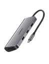 Adapter Hub 9in1 UGREEN USB-C auf HDMI 4K, 3x USB 3.0, Typ-C PD, RJ45, SD, Micro SD, VGA