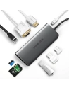 Kup Adapter Hub 9in1 UGREEN USB-C auf HDMI 4K, 3x USB 3.0, Typ-C PD, RJ45, SD, Micro SD, VGA - UGR130 - {ean13} - Sklep Home Screen