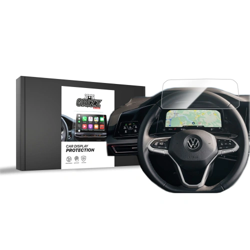 Kup GrizzGlass CarDisplay Protecție Film ceramic pentru Volkswagen Golf 8 Digital Cockpit 10,25" 2020 - GRZ7700 - {ean13} - Sklep Home Screen