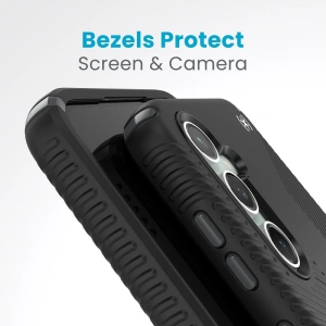 Kup Case Speck Presidio2 Grip Samsung Galaxy S23 FE (Schwarz/Schwarz/Weiß) - SPK586 - {ean13} - Sklep Home Screen