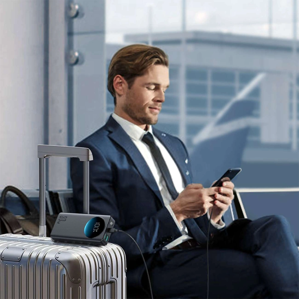 Powerbank Joyroom JR-PBF02 20000mAh 30W + kabel USB-A / USB-C 25cm czarny