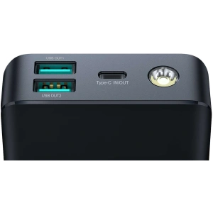 Powerbank Joyroom JR-PBF03 30000mAh 30W + kabel USB-A / USB-C 25cm czarny