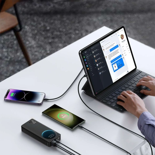 Kup Powerbank Joyroom JR-PBF03 30000mAh 30W + kabel USB-A / USB-C 25cm černý - JYR938 - {ean13} - Sklep Home Screen