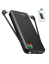 Kup Powerbank Joyroom JR-L014 10000mAh 22.5W + wbudowane kable USB-C, Lightning + kabel USB-A / USB-C 25cm czarny - JYR939 - {ean13} - Sklep Home Screen