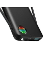 Buy Joyroom JR-L014 powerbank 10000mAh 22.5W + built-in cables USB-C, Lightning + USB-A / USB-C cable 25cm black - JYR939 - {ean13} - Home Screen Store Europe