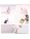 Buy Joyroom Cutie Series JR-L008 Plus powerbank 20000mAh 22.5W + built-in cables USB-C, Lightning + USB-A / USB-C cable 25cm pink - JYR940 - {ean13} - Home Screen Store Europe