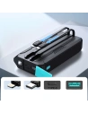 Kup Powerbank Joyroom JR-L018 20000mAh 22.5W + wbudowane kable USB-C, Lightning czarny - JYR945 - {ean13} - Sklep Home Screen