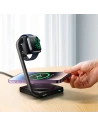 Buy Joyroom JR-WQN05 2in1 inductive charger 15W MagSafe Qi black - JYR946 - {ean13} - Home Screen Store Europe