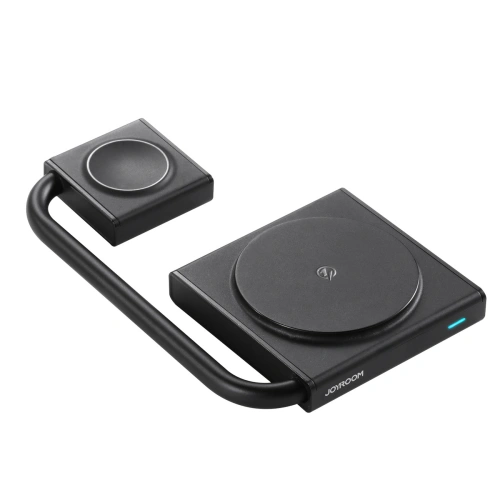 Kup Joyroom Încărcător inductiv 2 în 1 JR-WQN05 15W MagSafe Qi negru - JYR946 - {ean13} - Sklep Home Screen