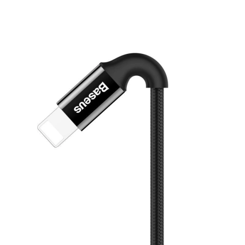 Kup Kabel Lightning Baseus s podsvíceným konektorem 1m (černý) - BSU590BLK - {ean13} - Sklep Home Screen