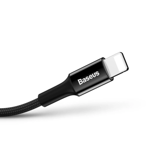 Kup Kabel Lightning Baseus s podsvíceným konektorem 1m (černý) - BSU590BLK - {ean13} - Sklep Home Screen
