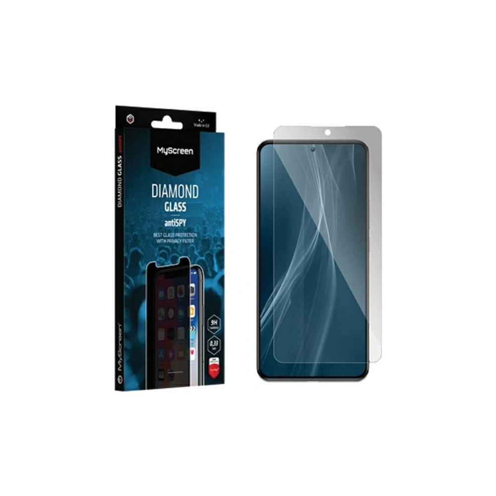 Szkło hartowane prywatyzujące MyScreen AntiSPY Diamond Glass Apple iPhone 15 Pro