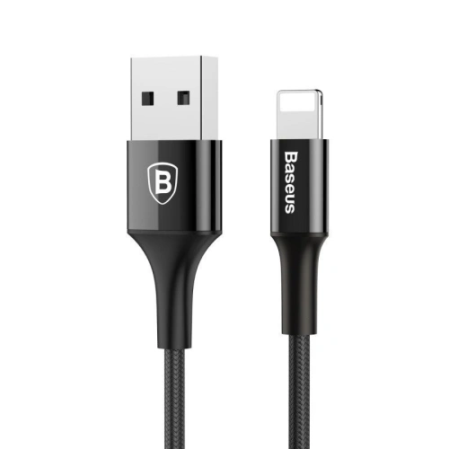 Kup Cablul Lightning Baseus cu conector iluminat 1m (negru) - BSU590BLK - {ean13} - Sklep Home Screen