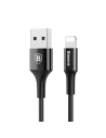 Kup Kabel Lightning Baseus s podsvíceným konektorem 1m (černý) - BSU590BLK - {ean13} - Sklep Home Screen