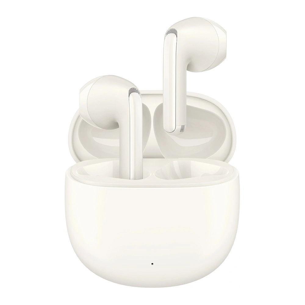 Słuchawki bezprzewodowe douszne Joyroom Funpods Series JR-FB1 TWS Bluetooth 5.3 beżowe