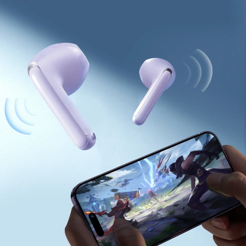 Kup Słuchawki bezprzewodowe douszne Joyroom Funpods Series JR-FB1 TWS Bluetooth 5.3 fioletowe - JYR950 - {ean13} - Sklep Home Screen