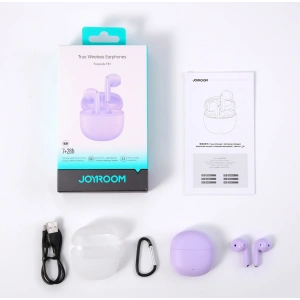 Kup Joyroom Căști in-ear fără fir Funpods Seria JR-FB1 TWS Bluetooth 5.3 violet - JYR950 - {ean13} - Sklep Home Screen