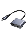 Adapter DAC 2w1 Joyroom SY-L01 Lightning / Lightning, mini jack 3.5mm schwarz