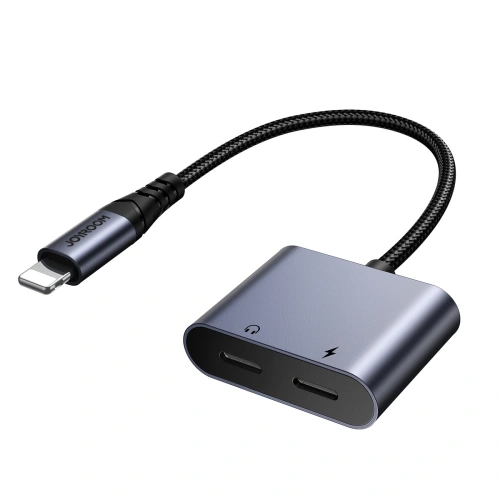 Kup DAC adapter 2w1 Joyroom SY-L02 Lightning / 2xLightning fekete - JYR952 - {ean13} - Sklep Home Screen