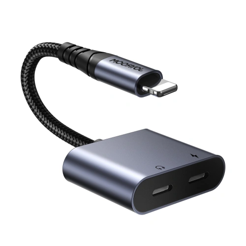 Kup DAC adapter 2w1 Joyroom SY-L02 Lightning / 2xLightning fekete - JYR952 - {ean13} - Sklep Home Screen