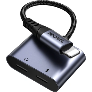 Buy Joyroom SY-L02 DAC adapter 2in1 Lightning / 2xLightning black - JYR952 - {ean13} - Home Screen Store Europe