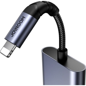 Kup Joyroom Adaptor DAC 2in1 SY-L02 Lightning / 2xLightning negru - JYR952 - {ean13} - Sklep Home Screen