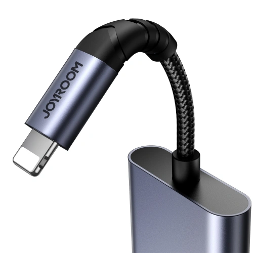 Kup Joyroom Adaptor DAC 2in1 SY-L02 Lightning / 2xLightning negru - JYR952 - {ean13} - Sklep Home Screen