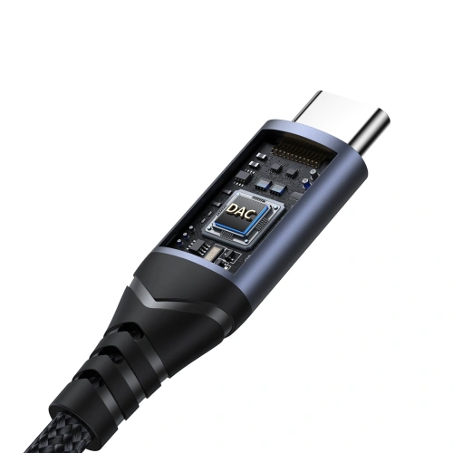 Kup Adaptér DAC Joyroom SY-C01 USB-C / mini jack 3.5mm černý - JYR953 - {ean13} - Sklep Home Screen