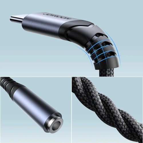 Kup Adaptér DAC Joyroom SY-C01 USB-C / mini jack 3.5mm černý - JYR953 - {ean13} - Sklep Home Screen