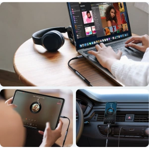 Adapter DAC Joyroom SY-C01 USB-C / mini jack 3.5mm czarny