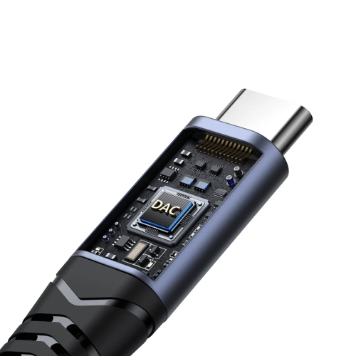Kup Adaptér DAC 2w1 Joyroom SY-C02 USB-C / USB-C, mini jack 3.5mm černý - JYR954 - {ean13} - Sklep Home Screen